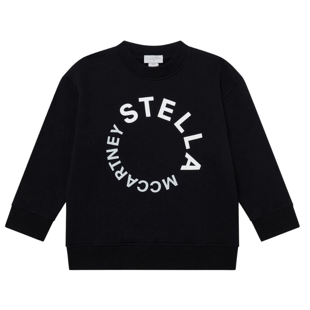 Stella Mccartney Sweater Logo Black