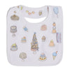 Atelier Choux Paris Bib Satin Sweetie Pie Multi