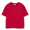 Lanvin T-Shirt Logo Crimson