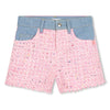 Billieblush Short Tweed Denim Pink