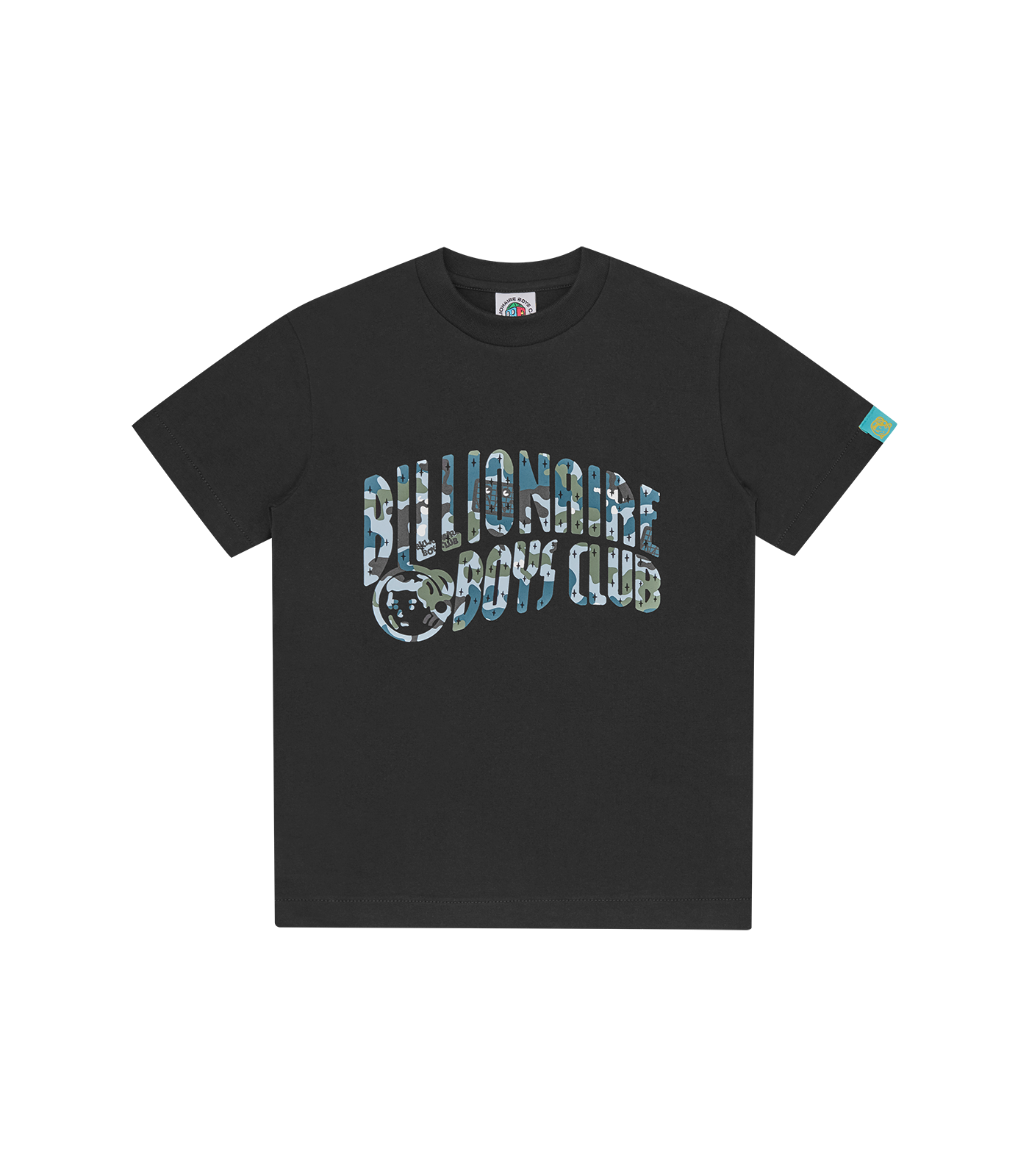 Billionaire Boys Club T-Shirt Bold Logo Camo Black