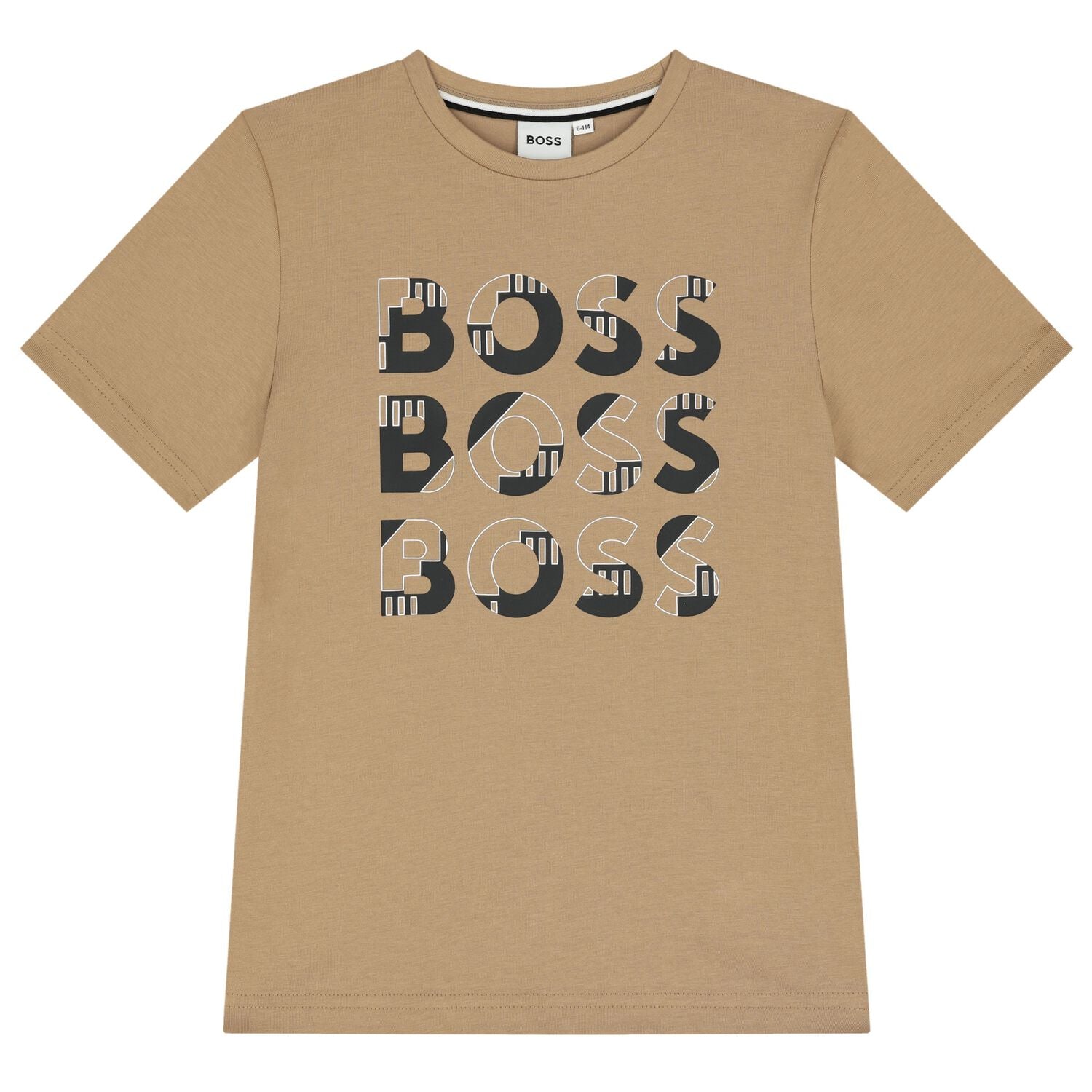 Boss  Tshirt Multi Logo Cookie