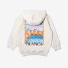 Casablanca Hoodie Sweater Logo White