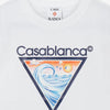 Casablanca T-Shirt Logo Tennis Club White