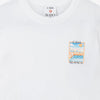 Casablanca T-Shirt Logo Corner White