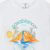 Casablanca T-Shirt Logo White