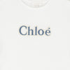 Chloe T-Shirt Logo Off-White