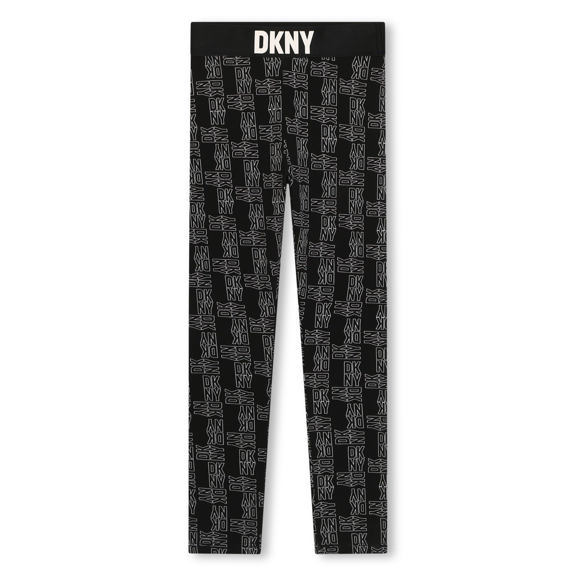 Dkny Leggings All Over Print Black