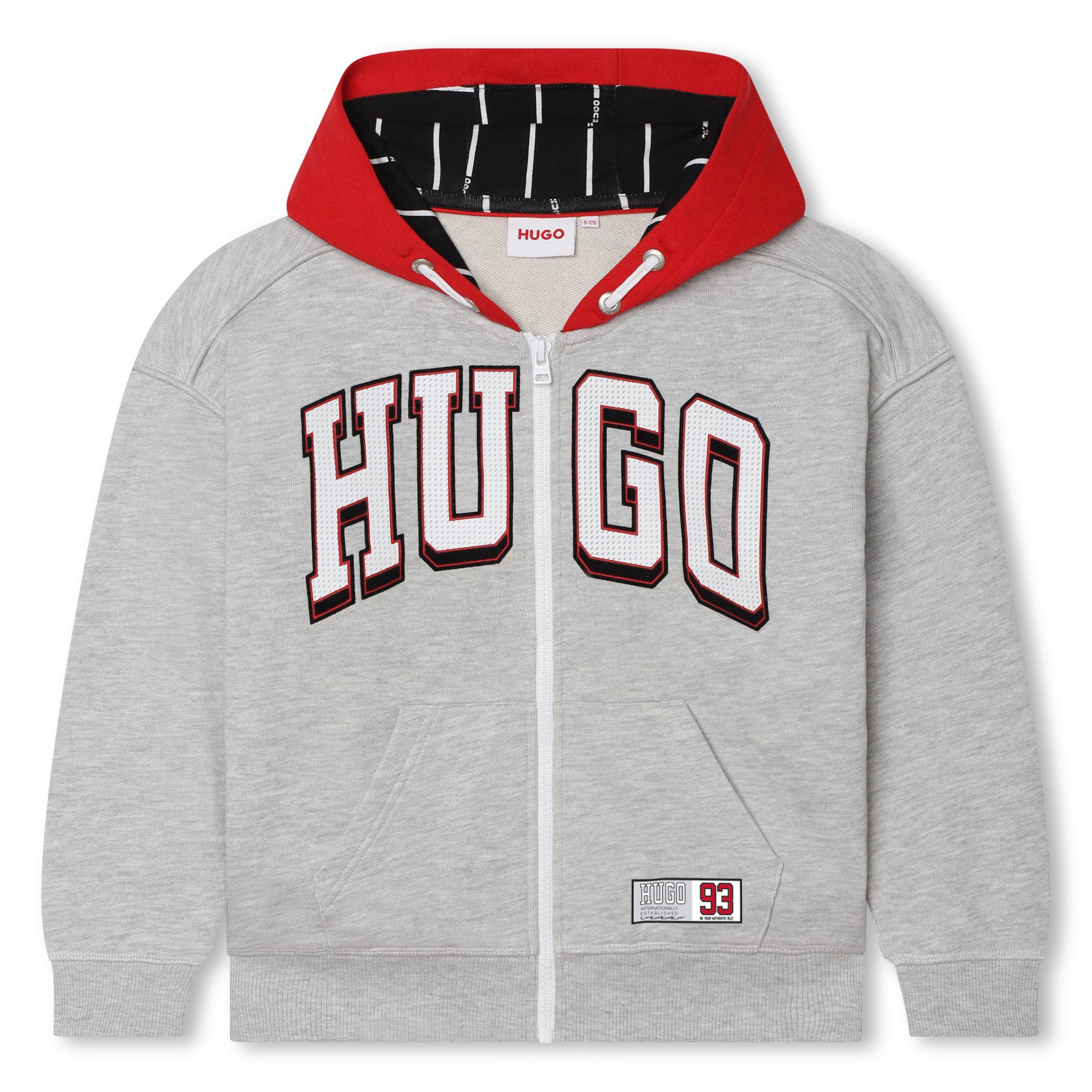 Hugo Jacket Varisty Logo Grey