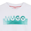 Hugo Tshirt Logo White