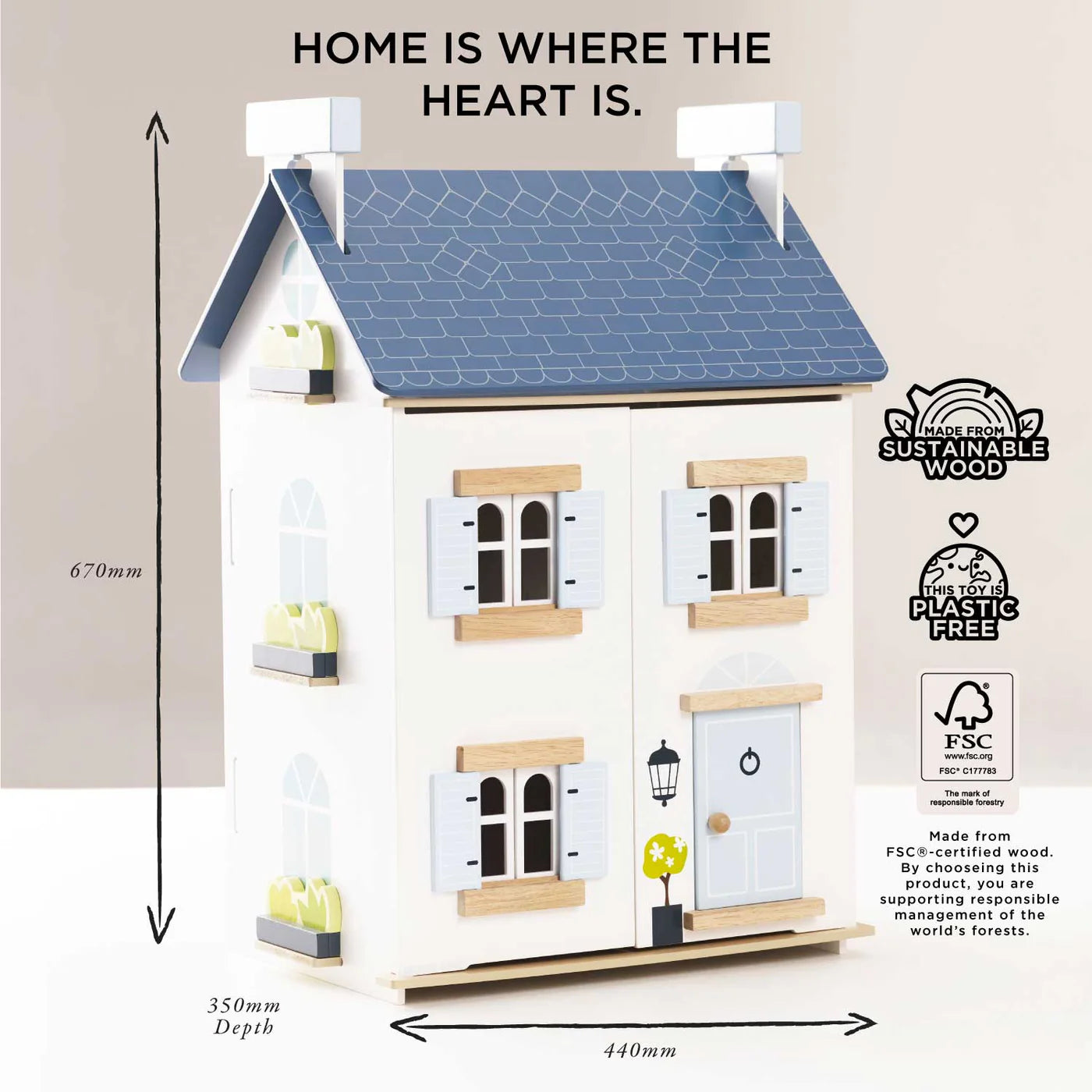 Le Toy Van Dollhouse Sky Doll House