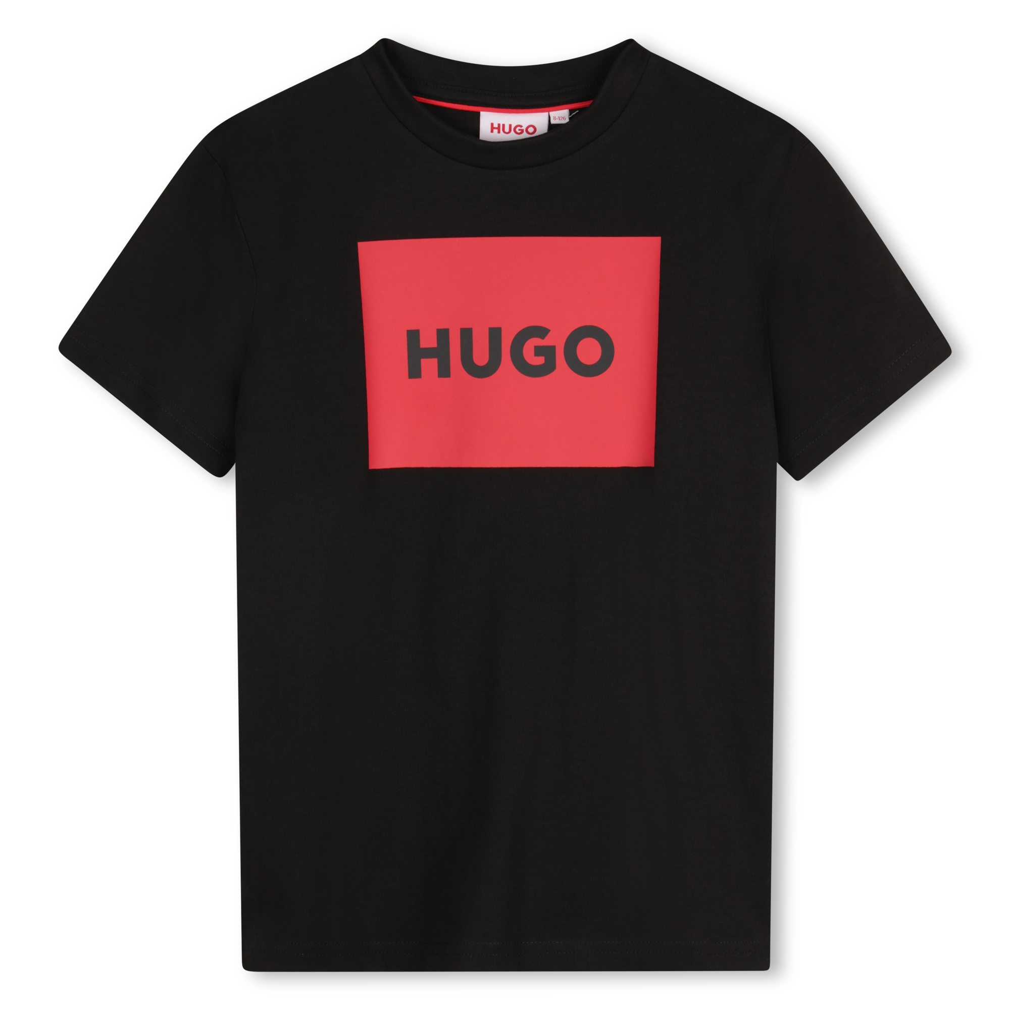 Hugo T-Shirt Block Logo Black