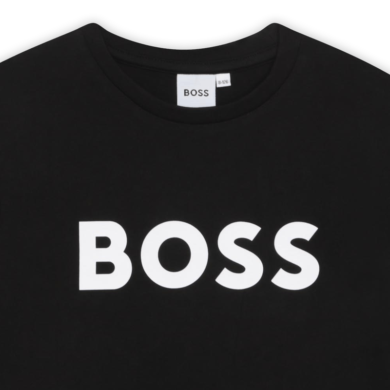 Boss Tshirt Big Logo Blackwhite