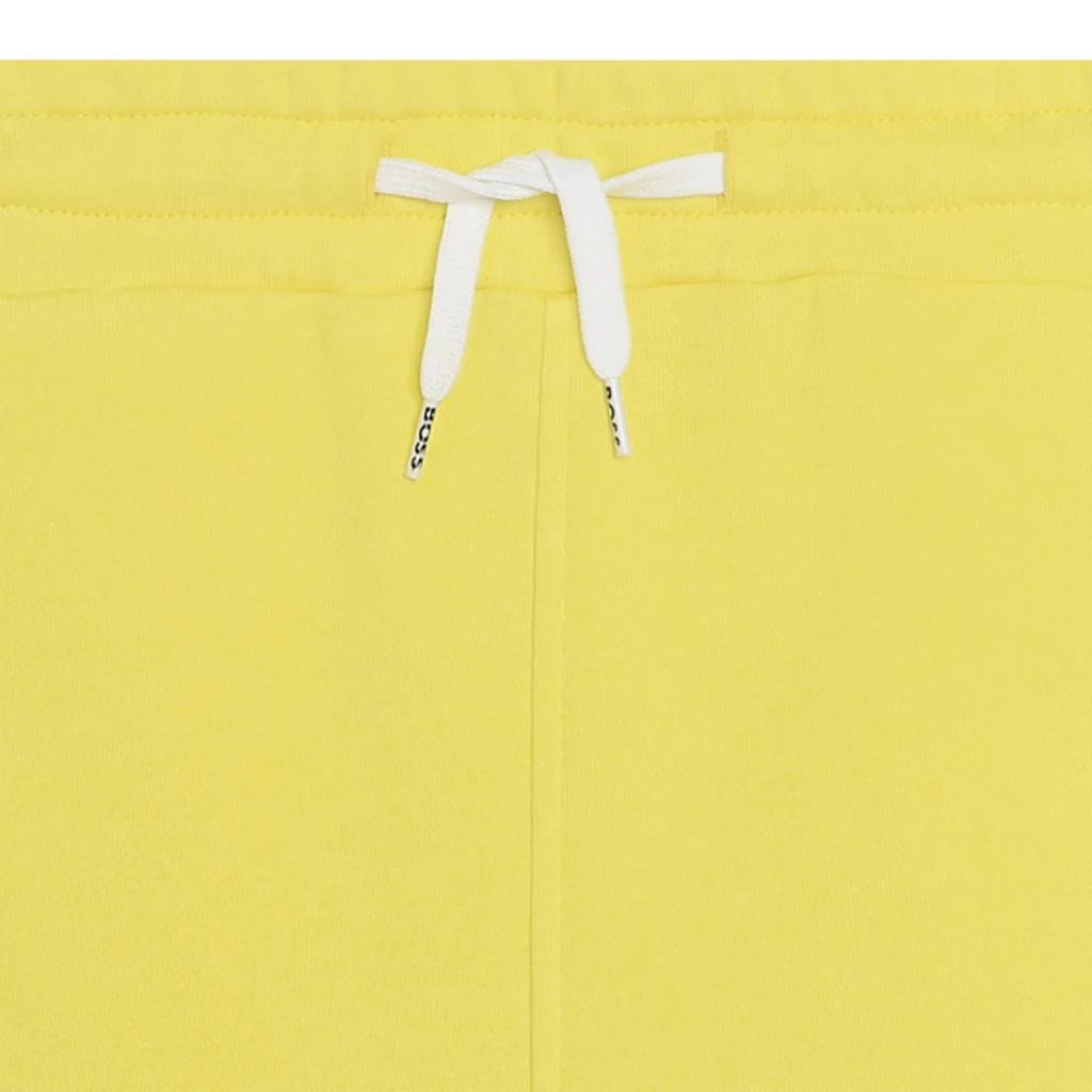 Boss Shorts Logo Summer Yellow