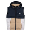 Boss Jacket Sleeveless Puffer Navy