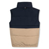 Boss Jacket Sleeveless Puffer Navy