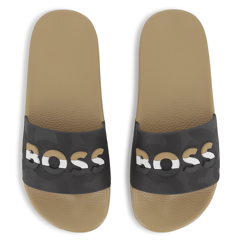 Boss Slides Logo Browngreen