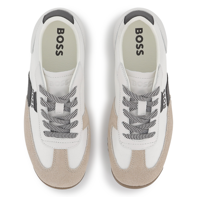 Boss Sneakers Logo Off Whitebeige