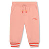 Kenzo Set T-Shirt And Trackpants Varsity Pink White