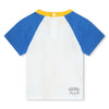 Kenzo Short Sleeve T-Shirt Tiger White & Blue