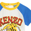 Kenzo Short Sleeve T-Shirt Tiger White & Blue