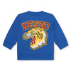 Kenzo Sweatshirt Logo Blue