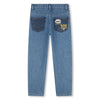 Kenzo Jean K Logo Denim Blue