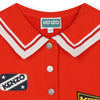 Kenzo Dress Sailor Patches Red