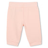 Kenzo Set Tshirt And Trackset Elephant Logo Pink