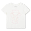 Kenzo Set Tshirt And Trackset Elephant Logo Pink