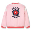 Kenzo Jacket College Flower Logo Pink