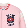 Kenzo Jacket College Flower Logo Pink
