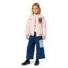 Kenzo Jacket College Flower Logo Pink