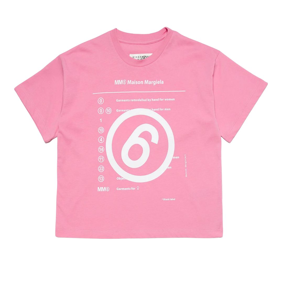 Maison  Margiela T-Shirt Logo Pink