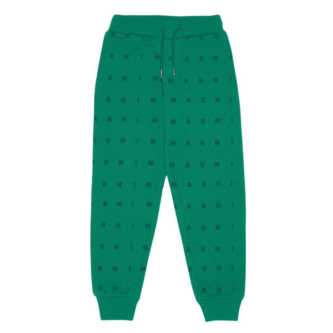 Marni Trackpants All Over Print Green