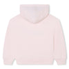 Lanvin Hooded Sweater Embroided Logo Pink