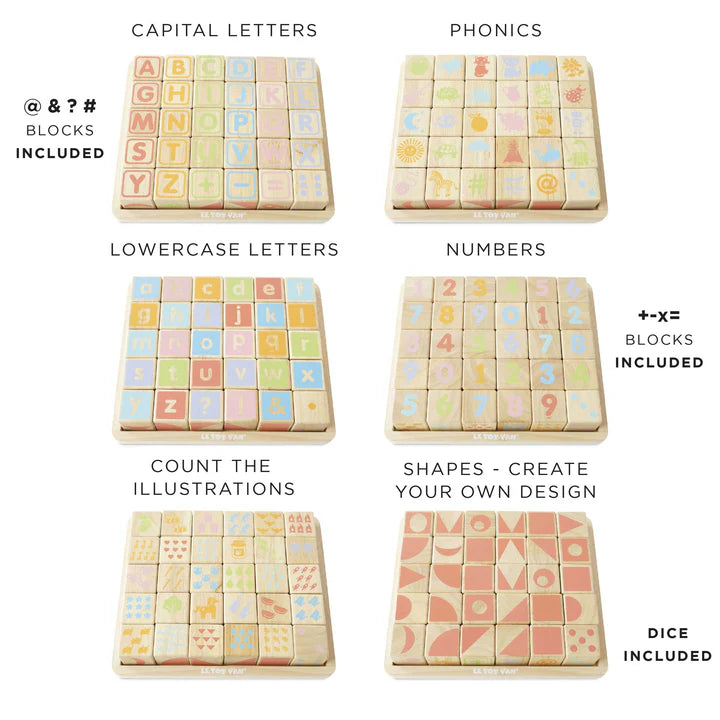 Le Toy Van Abc Wooden Blocks
