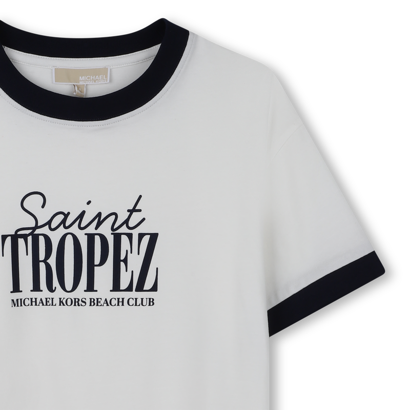 Michael Kors Tshirt Saint Tropez Ecru Marine