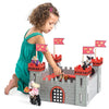 Le Toy Van Wooden Castle With Ramparts And Portculis