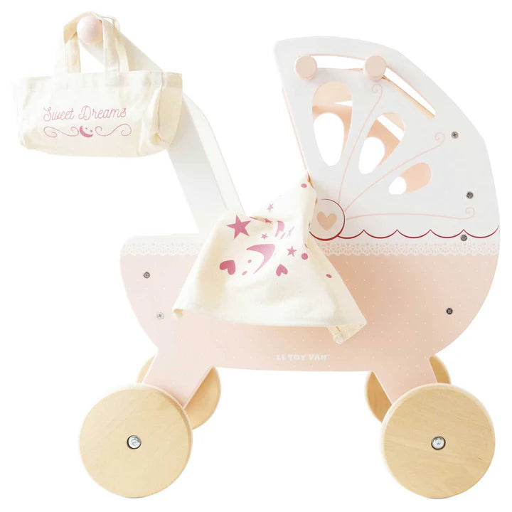 Le Toy Van Pram Pink