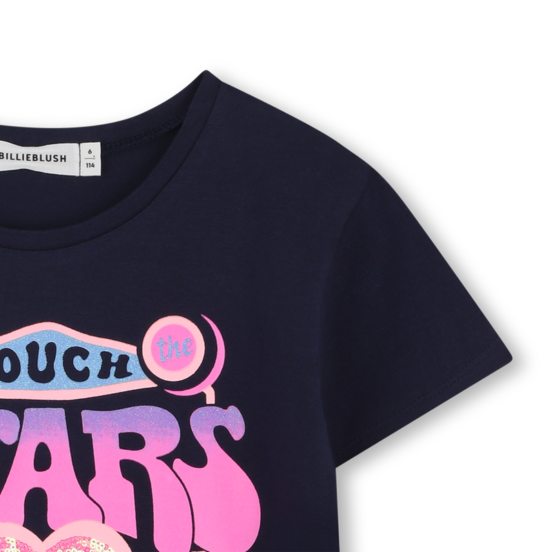 Billieblush Tshirt Stars Navy