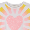 Billieblush Tshirt Heart White
