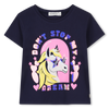 Billieblush Tshirt Pony Slogan Navy