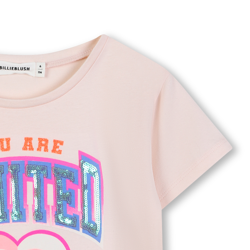 Billieblush Tshirt Slogan Pink