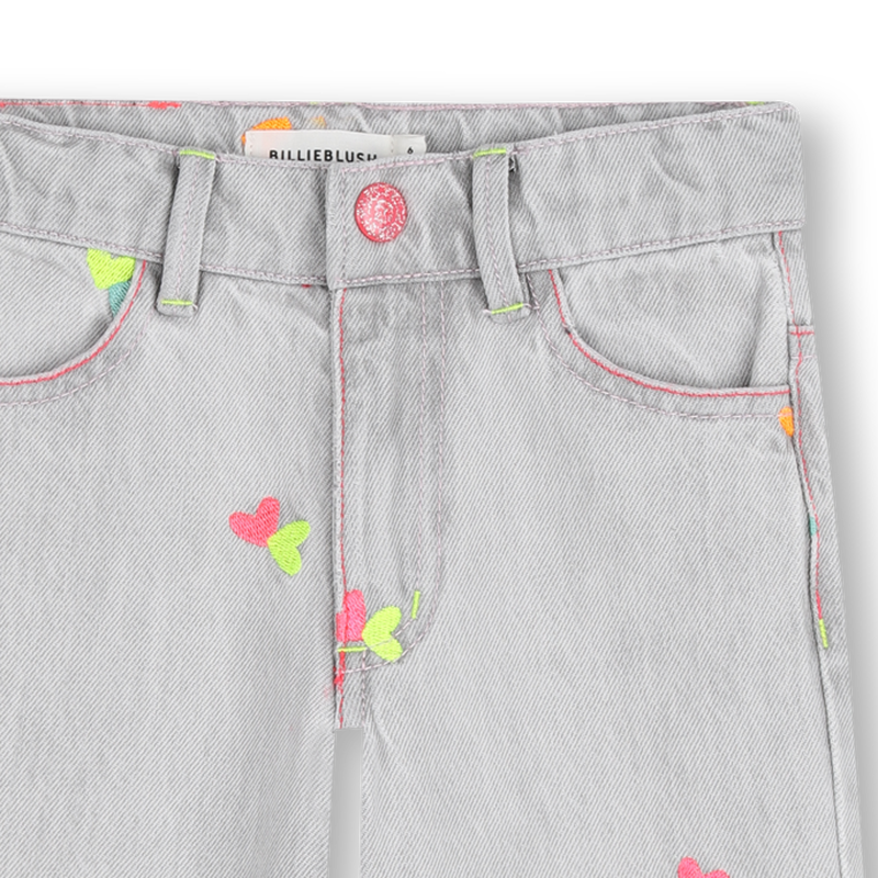 Billieblush Jeans Allover Hearts Grey