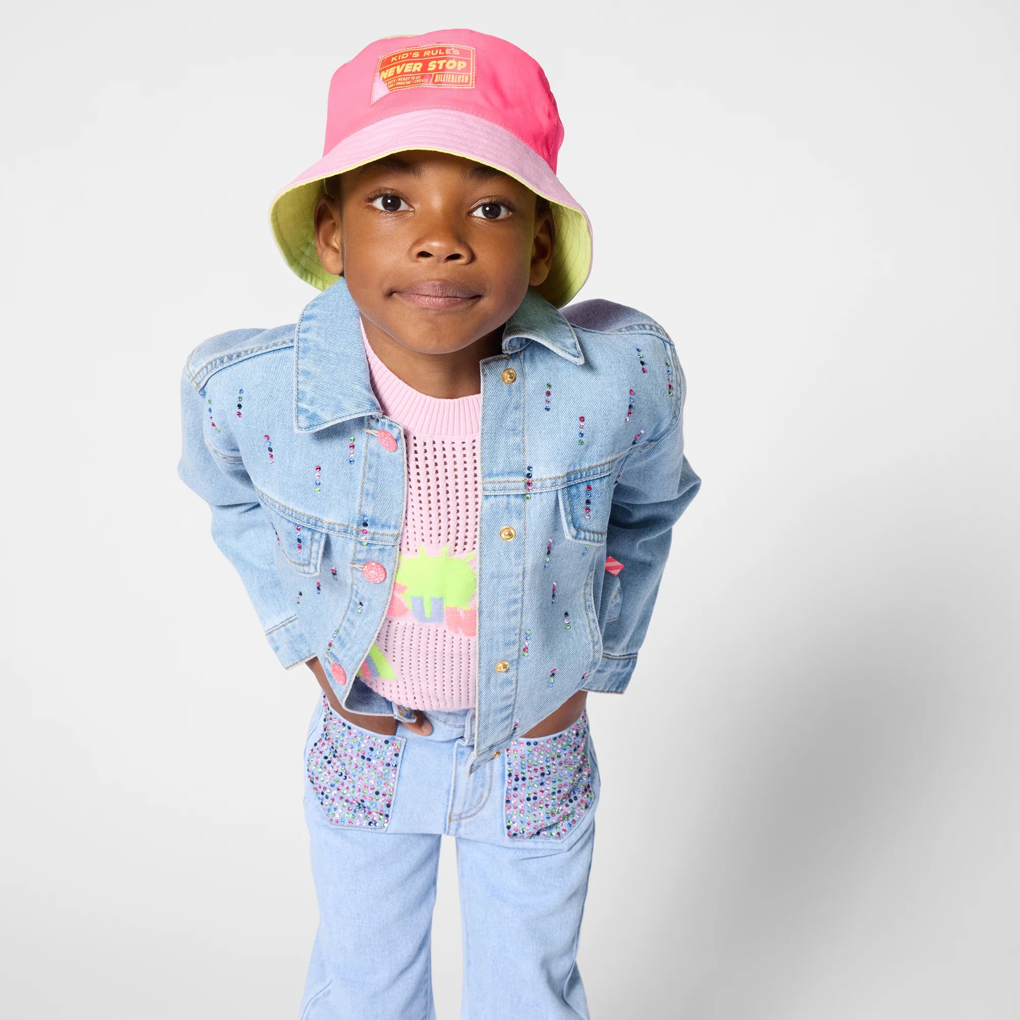 Billieblush Jacket Denim Blue