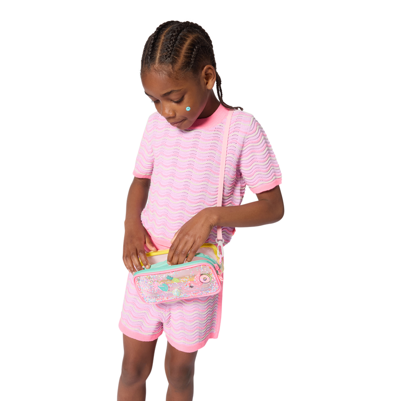 Billieblush Tshirt Zigzag Marshmallow