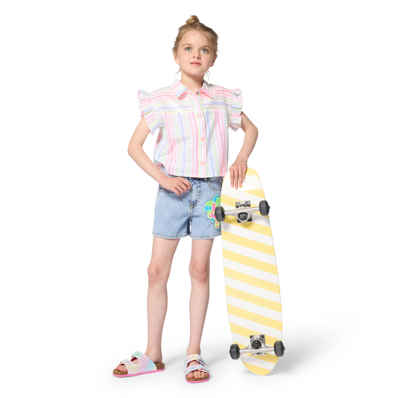 Billieblush Shirt Stripes Multi