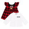 Moschino Outfit Shirt And Dress Red