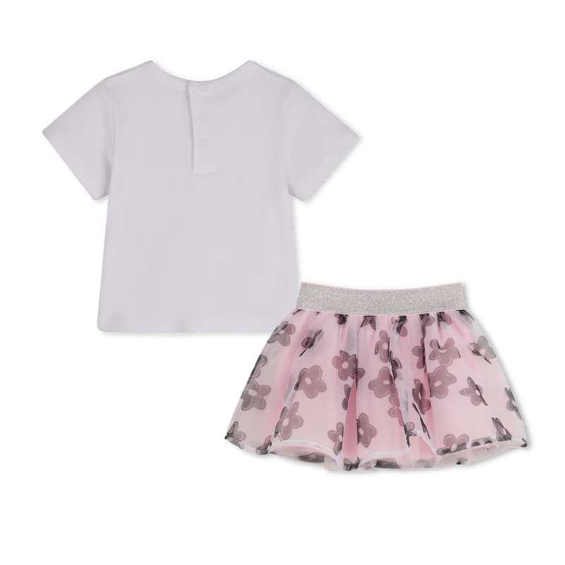Marc Jacobs Set Top & Skirt Whiterose